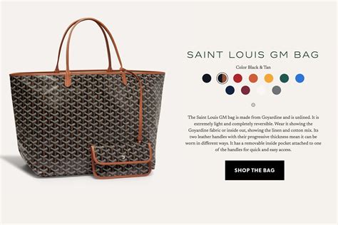 faux goyard saint louis pm totes|Goyard st louis size comparison.